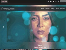 Tablet Screenshot of media.radiojavan.com